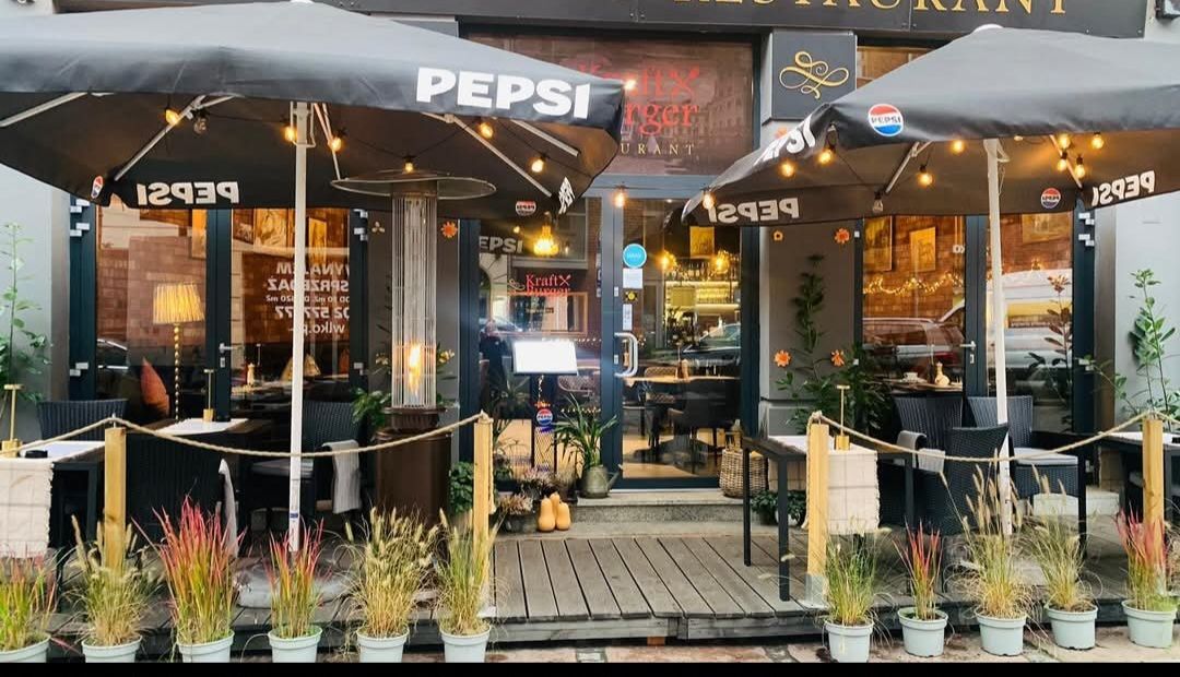 Widok na restauracje